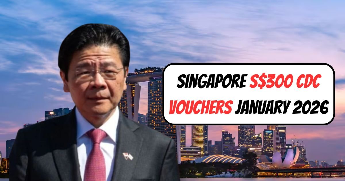 Singapore S$300 CDC Vouchers January 2026
